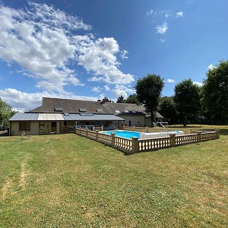 Le Cabaret Paisible Avec Piscine Montierchaume Exterior foto